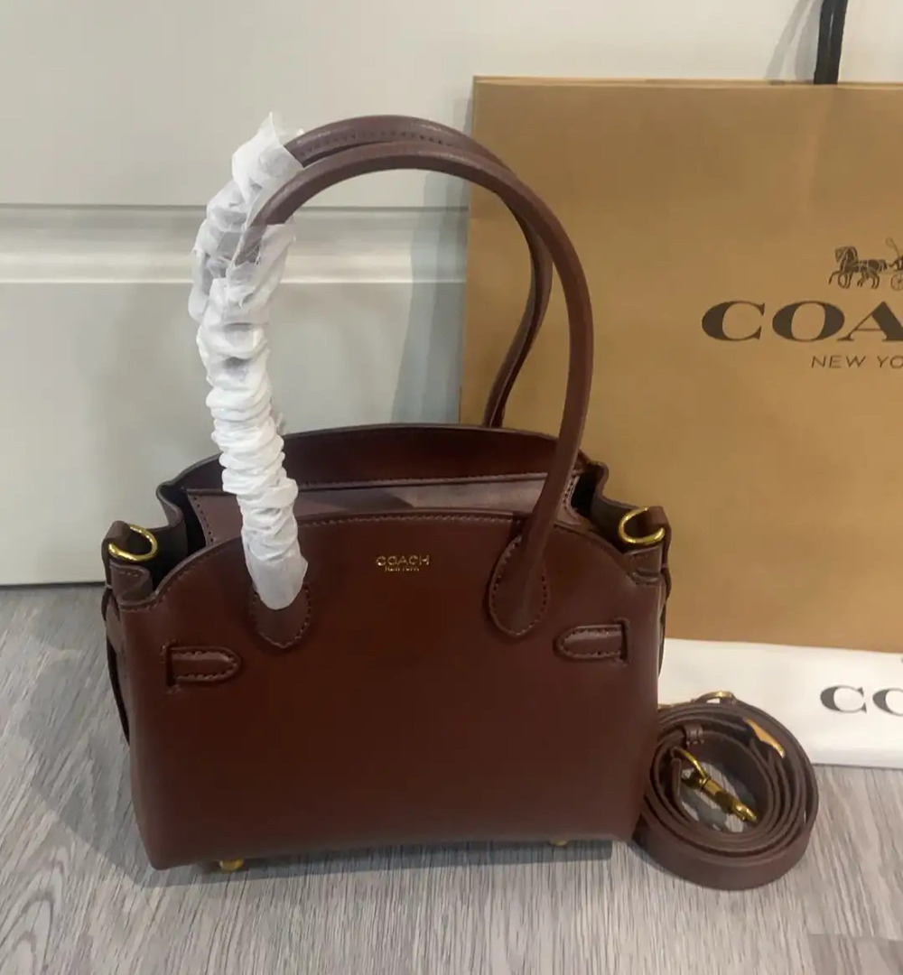 Coach Dark red handbag/crossbody bag